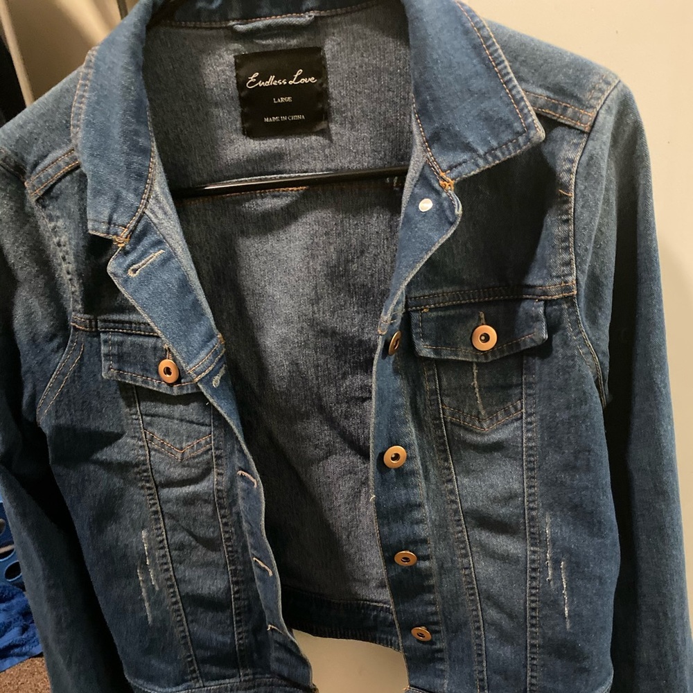 Women’s large jean jacket
